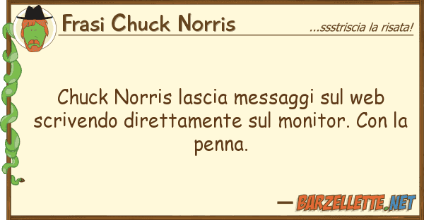 Frasi Chuck Norris chuck norris lascia messaggi web scr
