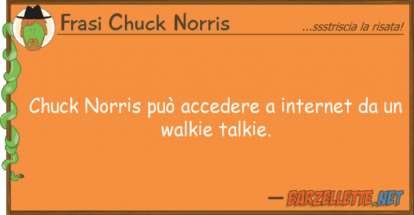Frasi Chuck Norris chuck norris può accedere internet