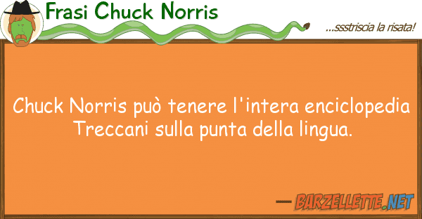 Frasi Chuck Norris chuck norris può tenere l'intera encicl