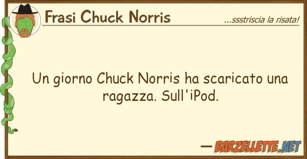 Frasi Chuck Norris giorno chuck norris ha scaricato