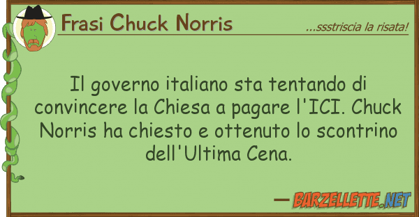 Frasi Chuck Norris governo italiano sta tentando conv