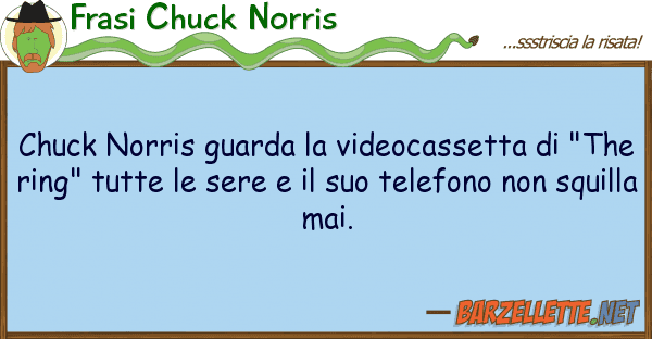Frasi Chuck Norris chuck norris guarda videocassetta