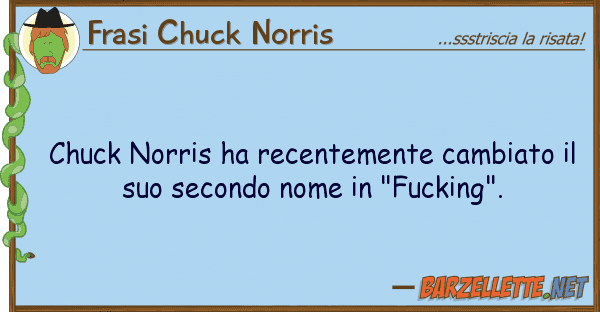 Frasi Chuck Norris chuck norris ha recentemente cambiato