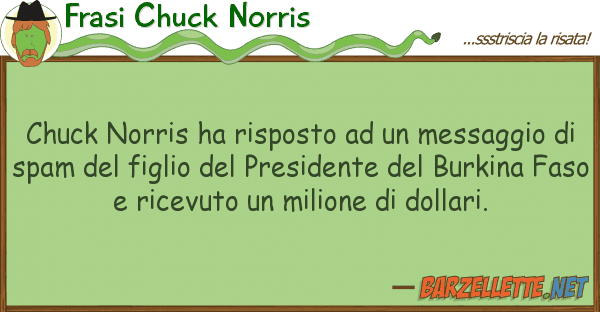 Frasi Chuck Norris chuck norris ha risposto messaggio