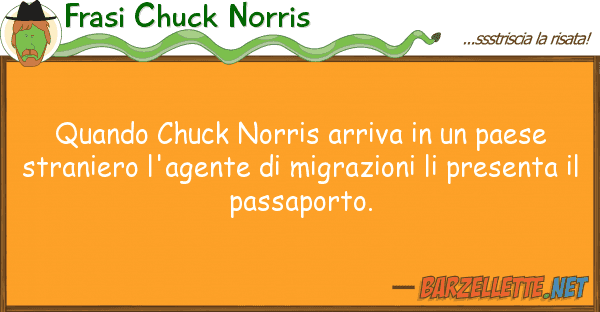 Frasi Chuck Norris quando chuck norris arriva paese s