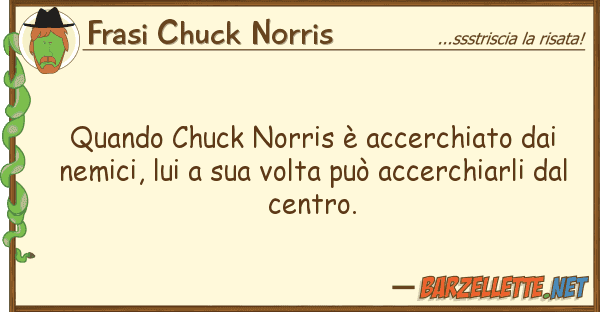 Frasi Chuck Norris quando chuck norris è accerchiato n