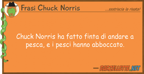 Frasi Chuck Norris chuck norris ha fatto finta andare
