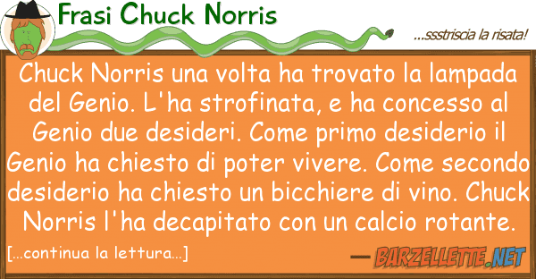 Frasi Chuck Norris chuck norris volta ha trovato lam