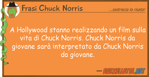 Frasi Chuck Norris hollywood stanno realizzando film s