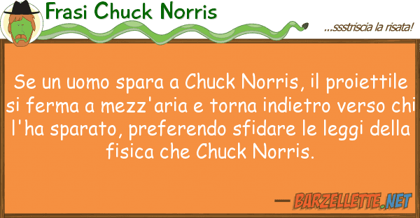 Frasi Chuck Norris uomo spara chuck norris, proi