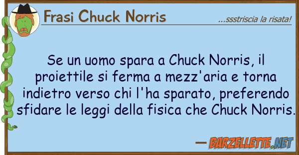 Frasi Chuck Norris uomo spara chuck norris, proi
