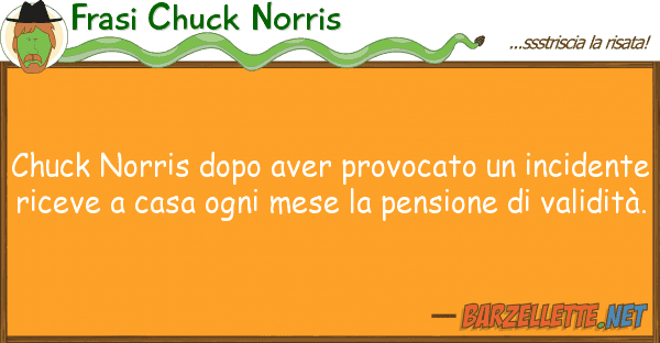 Frasi Chuck Norris chuck norris dopo aver provocato inci