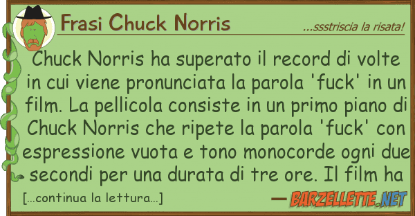 Frasi Chuck Norris chuck norris ha superato record vo