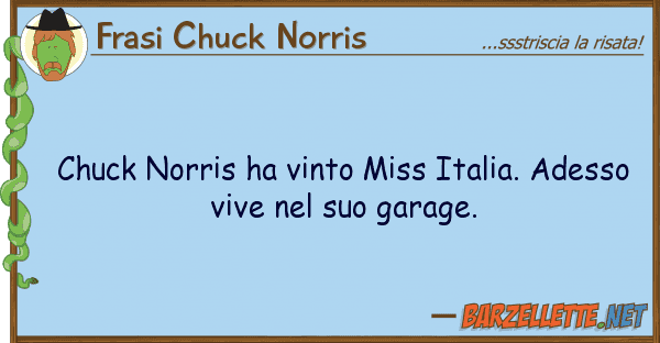 Frasi Chuck Norris chuck norris ha vinto miss italia. adess