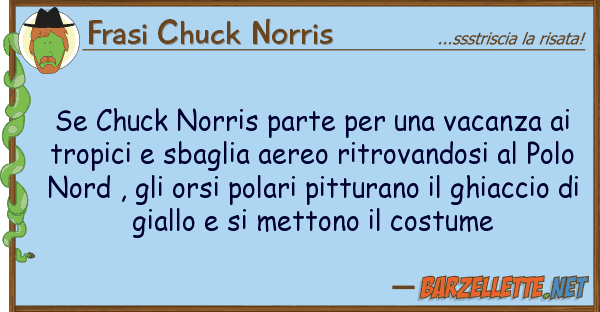 Frasi Chuck Norris chuck norris parte vacanza