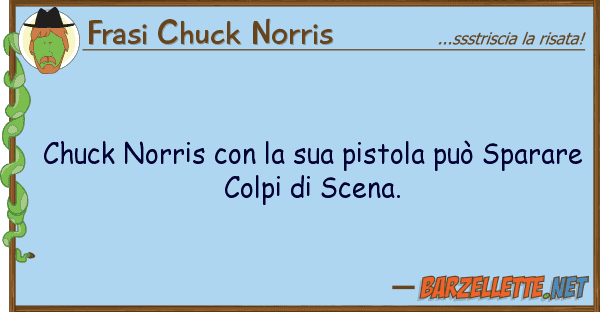 Frasi Chuck Norris chuck norris pistola può spa