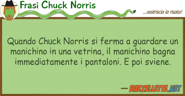 Frasi Chuck Norris quando chuck norris ferma guardare