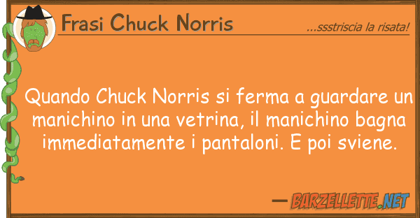 Frasi Chuck Norris quando chuck norris ferma guardare