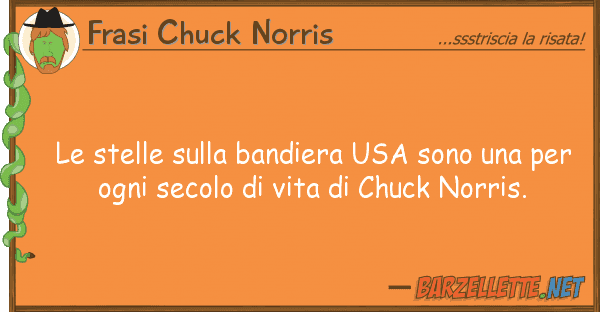 Frasi Chuck Norris stelle bandiera usa sono pe