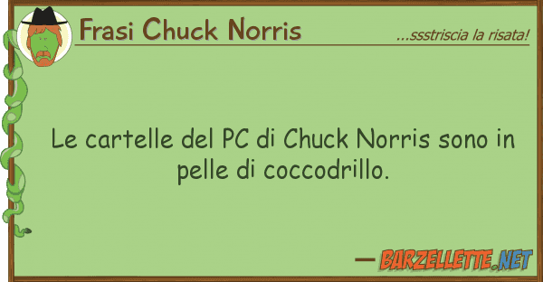 Frasi Chuck Norris cartelle pc chuck norris sono