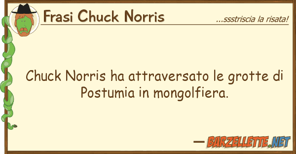 Frasi Chuck Norris chuck norris ha attraversato grotte d