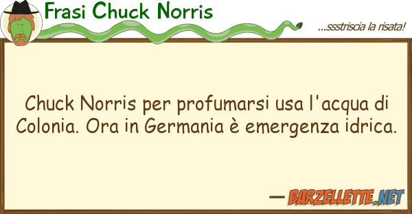 Frasi Chuck Norris chuck norris profumarsi usa l'acqua