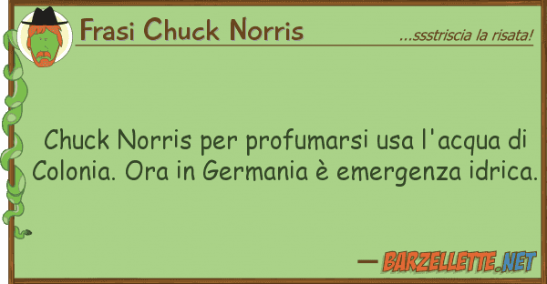 Frasi Chuck Norris chuck norris profumarsi usa l'acqua