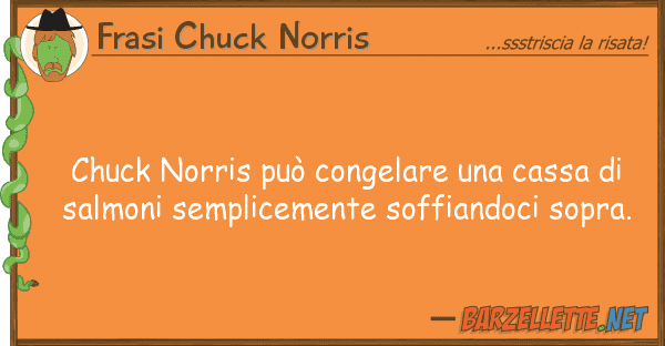 Frasi Chuck Norris chuck norris può congelare cassa