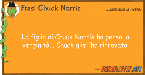 Frasi Chuck Norris figlia chuck norris ha perso ve