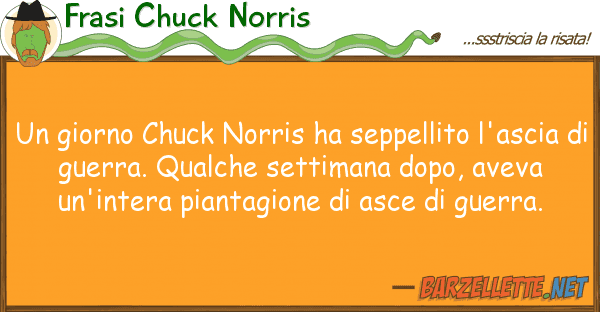 Frasi Chuck Norris giorno chuck norris ha seppellito l'a
