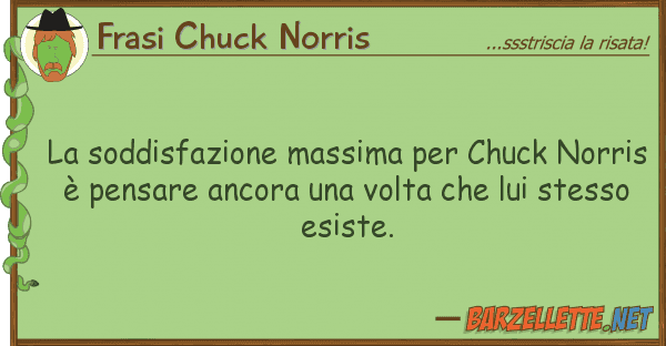 Frasi Chuck Norris soddisfazione massima chuck norri
