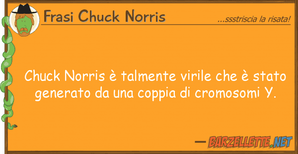 Frasi Chuck Norris chuck norris è talmente virile è s