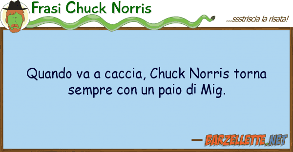 Frasi Chuck Norris quando va caccia, chuck norris torna s