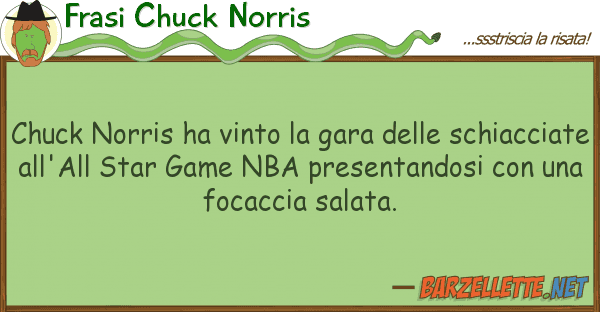 Frasi Chuck Norris chuck norris ha vinto gara schi