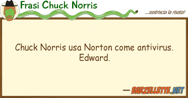 Frasi Chuck Norris chuck norris usa norton antivirus.