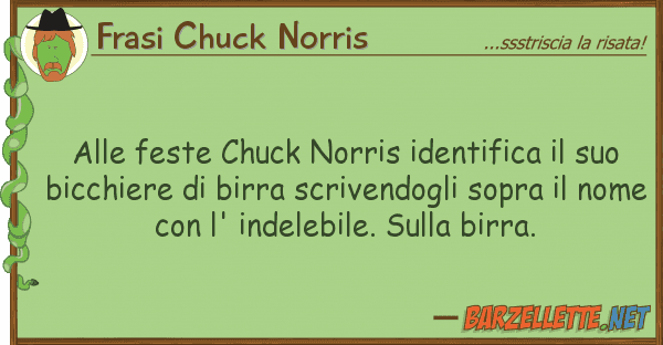Frasi Chuck Norris feste chuck norris identifica
