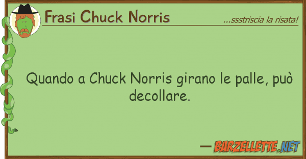 Frasi Chuck Norris quando chuck norris girano palle, p