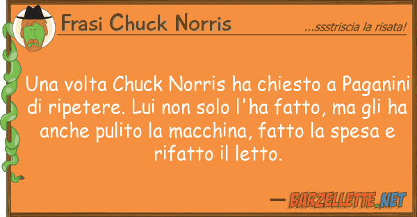 Frasi Chuck Norris volta chuck norris ha chiesto paga