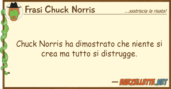 Frasi Chuck Norris chuck norris ha dimostrato niente