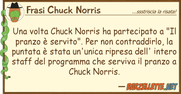 Frasi Chuck Norris volta chuck norris ha partecipato
