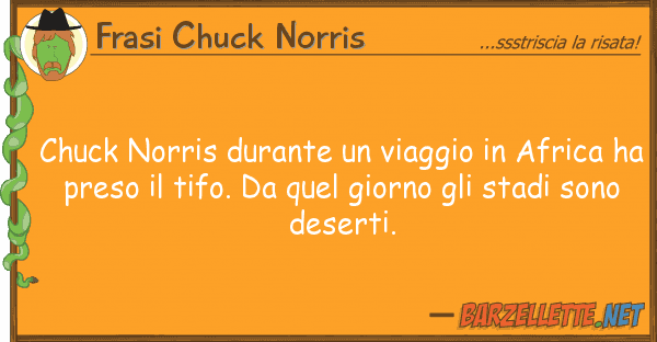 Frasi Chuck Norris chuck norris durante viaggio afric