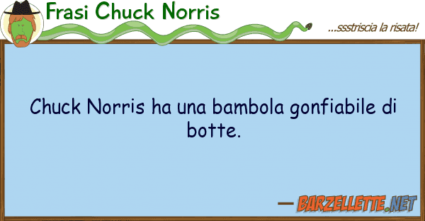 Frasi Chuck Norris chuck norris ha bambola gonfiabile d