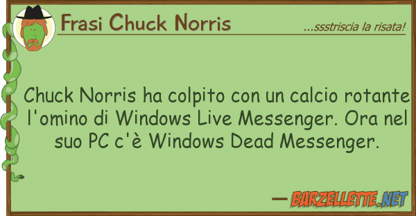 Frasi Chuck Norris chuck norris ha colpito calcio ro