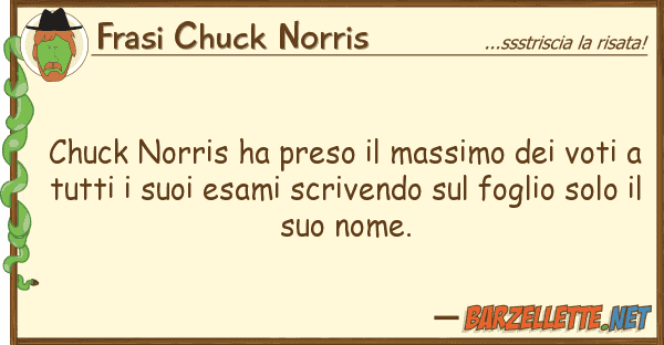 Frasi Chuck Norris chuck norris ha preso massimo vot