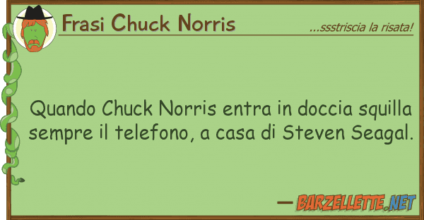 Frasi Chuck Norris quando chuck norris entra doccia squi