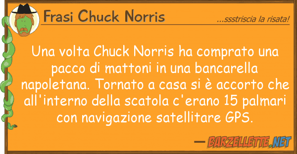 Frasi Chuck Norris volta chuck norris ha comprato p