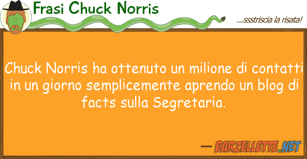Frasi Chuck Norris chuck norris ha ottenuto milione