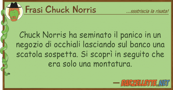 Frasi Chuck Norris chuck norris ha seminato panico