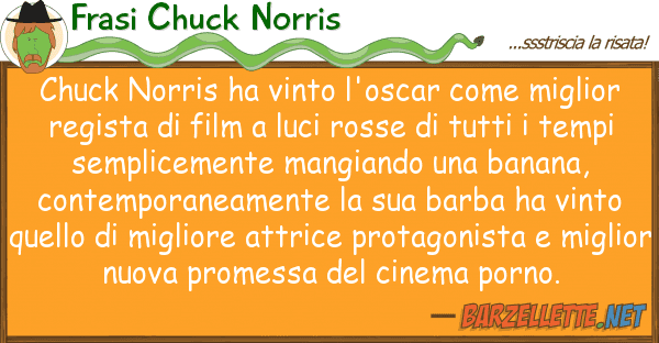 Frasi Chuck Norris chuck norris ha vinto l'oscar migli