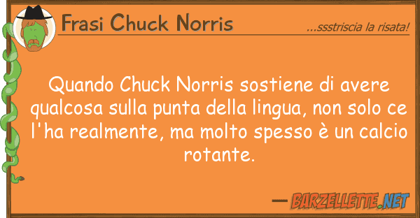 Frasi Chuck Norris quando chuck norris sostiene avere qu